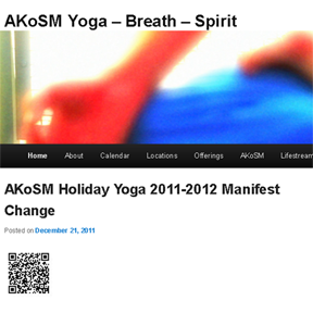 AKoSM Yoga - Breath - Spirit http://Yoga.ArthurKlein.com